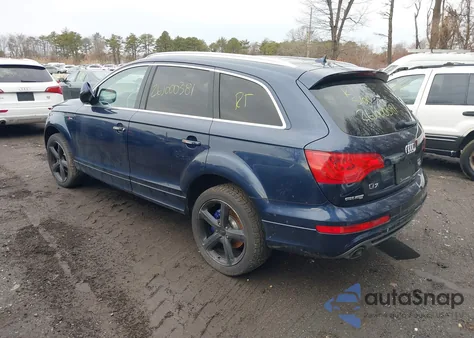 2014 Audi Q7 3.0T S Line Prestige from USA, damaged, VIN WA1DGAFE9ED015547